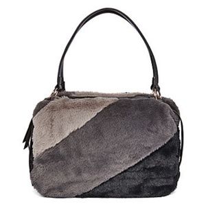 NWT Latique Fur-Tastic Satchel